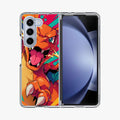 Blazing Fury Charizard Samsung Galaxy Z Fold 5 Case