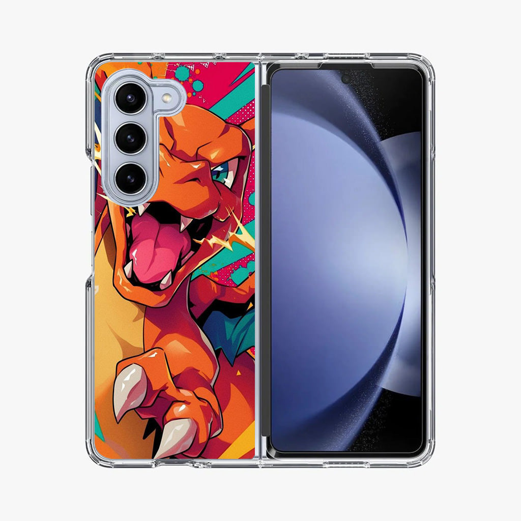Blazing Fury Charizard Samsung Galaxy Z Fold 5 Case