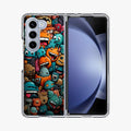 Chaos Chuckles Invasion Samsung Galaxy Z Fold 5 Case