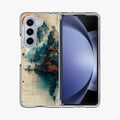 Code of the Crimson Moon Samsung Galaxy Z Fold 5 Case