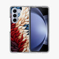 Colorful Feathers Art Samsung Galaxy Z Fold 5 Case