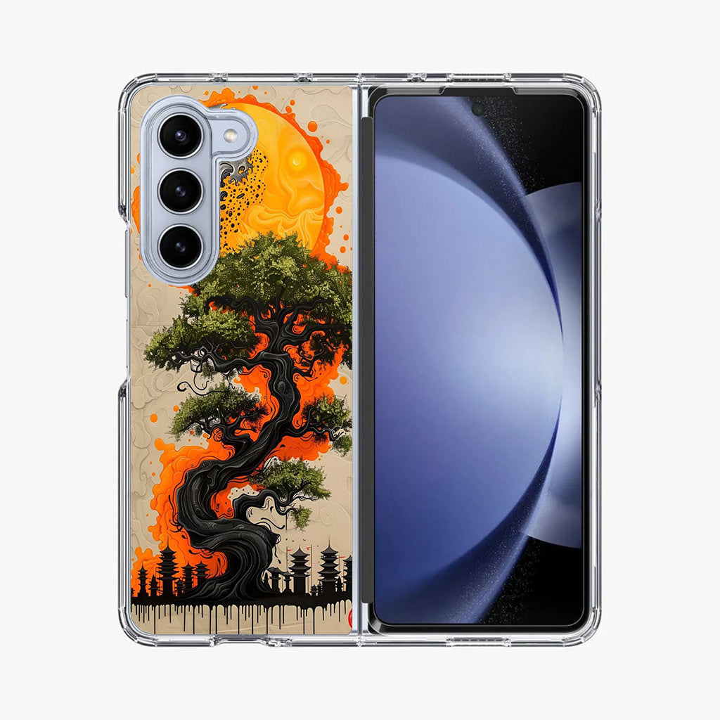 Eclipse of the Eternal Bonsai Samsung Galaxy Z Fold 5 Case