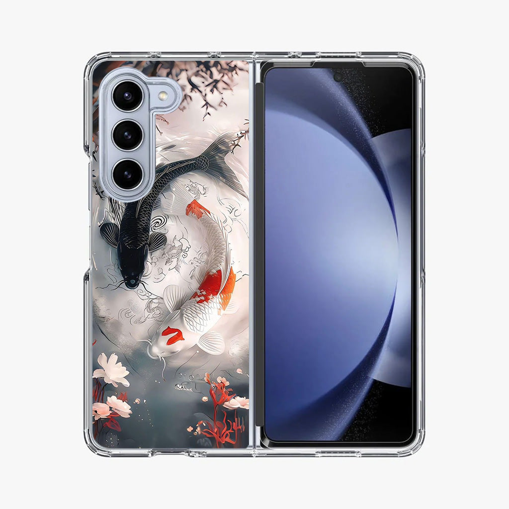 Eternal Balance of The Koi Spirits Samsung Galaxy Z Fold 5 Case