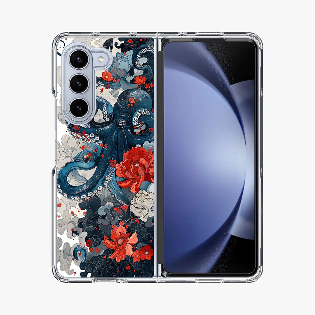 Floral Kraken Samsung Galaxy Z Fold 5 Case