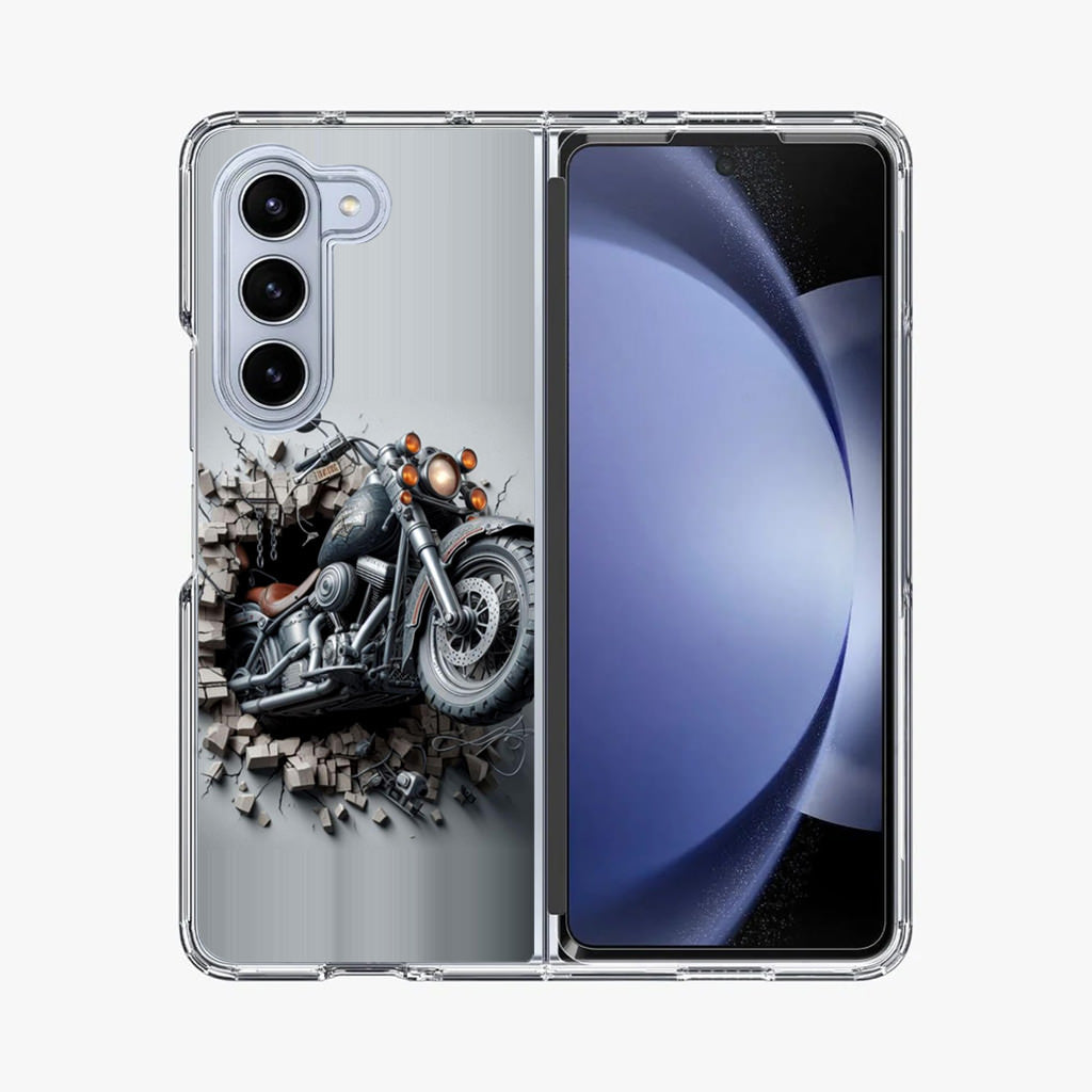 Freedom Unleashed Motorbike Samsung Galaxy Z Fold 5 Case