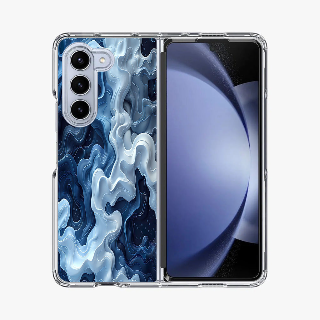 Frozen Waves Samsung Galaxy Z Fold 5 Case