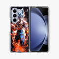 Goku Unleash The Power Samsung Galaxy Z Fold 5 Case