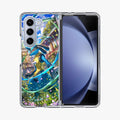 Lucario Precognitive Aura Samsung Galaxy Z Fold 5 Case