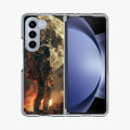 Lunar Sentinel Guardian of the Void Samsung Galaxy Z Fold 5 Case