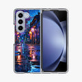 Midnight Sakura Glow Samsung Galaxy Z Fold 5 Case