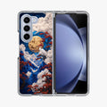 Moonlight Whispers Celestial Peaks Samsung Galaxy Z Fold 5 Case