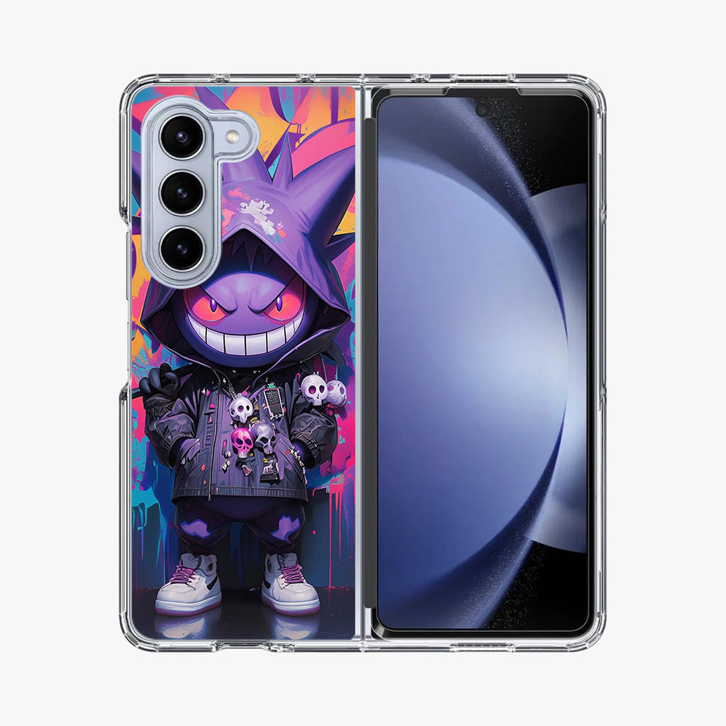 Shadow Drip Gengar Goes Street Samsung Galaxy Z Fold 5 Case