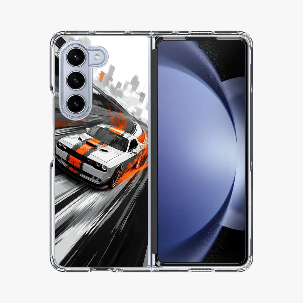 The Beast in Full Throttle Samsung Galaxy Z Fold 5 Case