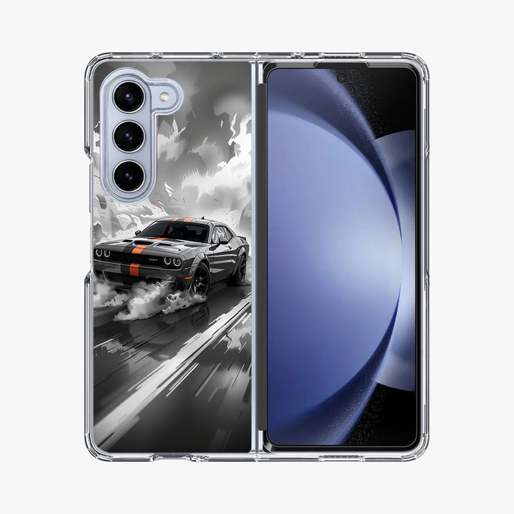 Unleashed The Dodge Samsung Galaxy Z Fold 5 Case