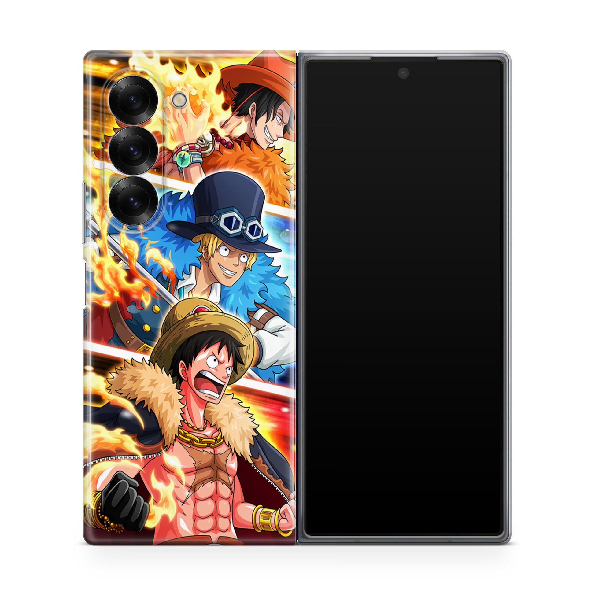 Ace Sabo Luffy Samsung Galaxy Z Fold 6 Case