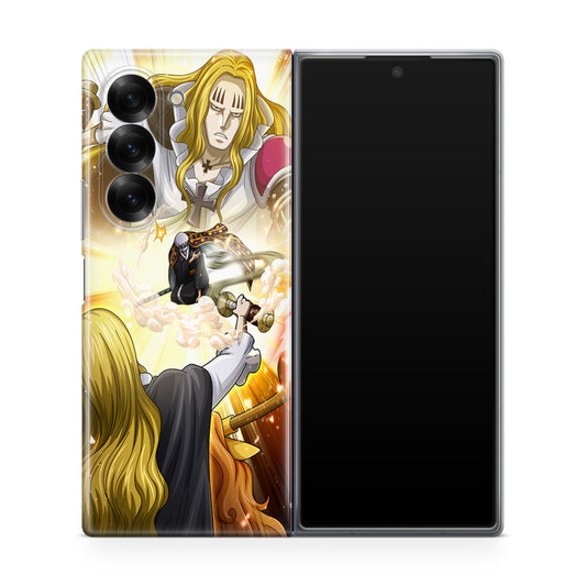 Hawkins Attacks Trafalgar Law Samsung Galaxy Z Fold 6 Case