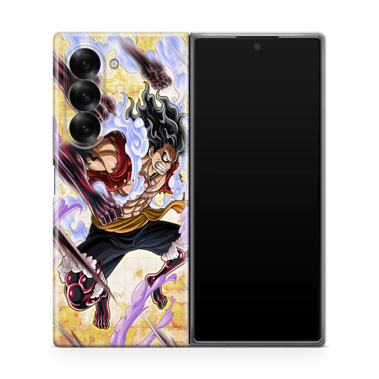 Luffy Gomu Gomu No Black Mamba Samsung Galaxy Z Fold 6 Case