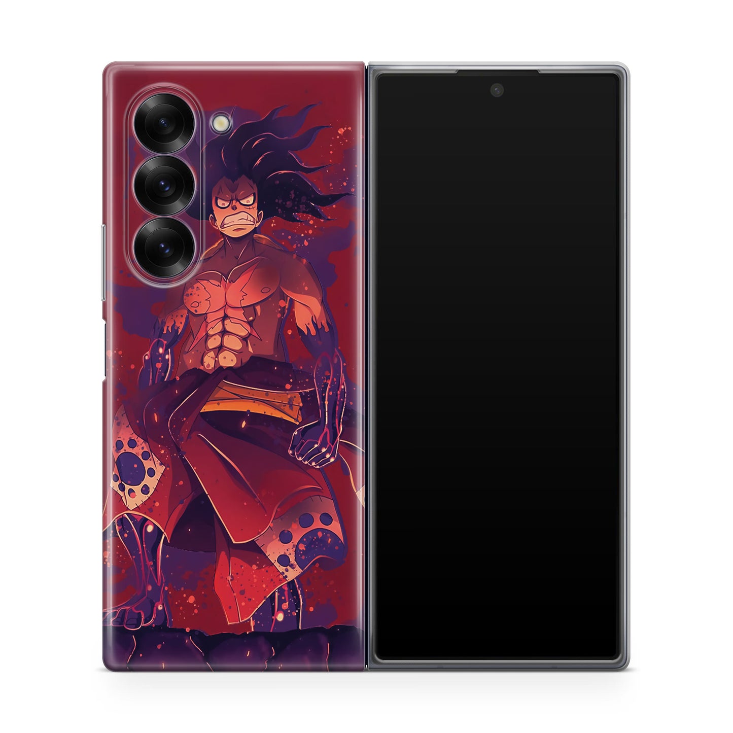 Luffy Snake Man Art Samsung Galaxy Z Fold 6 Case