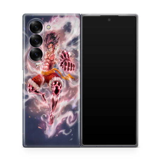 Luffy Snake Man Aura Samsung Galaxy Z Fold 6 Case