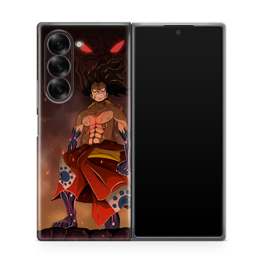 Luffy Snake Man Form Samsung Galaxy Z Fold 6 Case