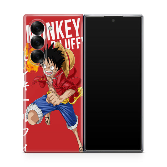 Monkey D Luffy Samsung Galaxy Z Fold 6 Case