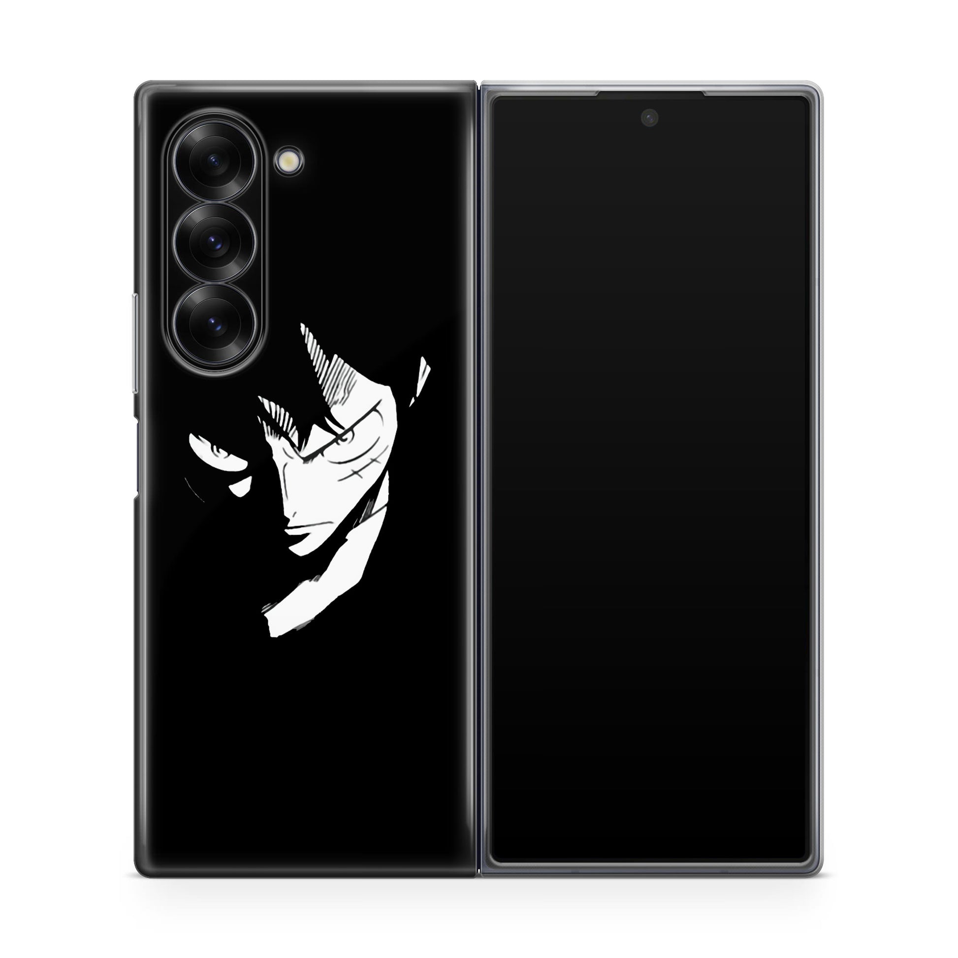 Monkey D Luffy Silhouette Samsung Galaxy Z Fold 6 Case