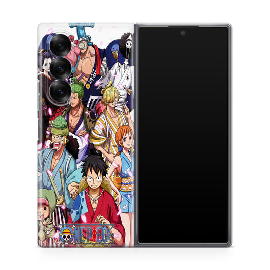 Mugiwara Crew Wano Samsung Galaxy Z Fold 6 Case