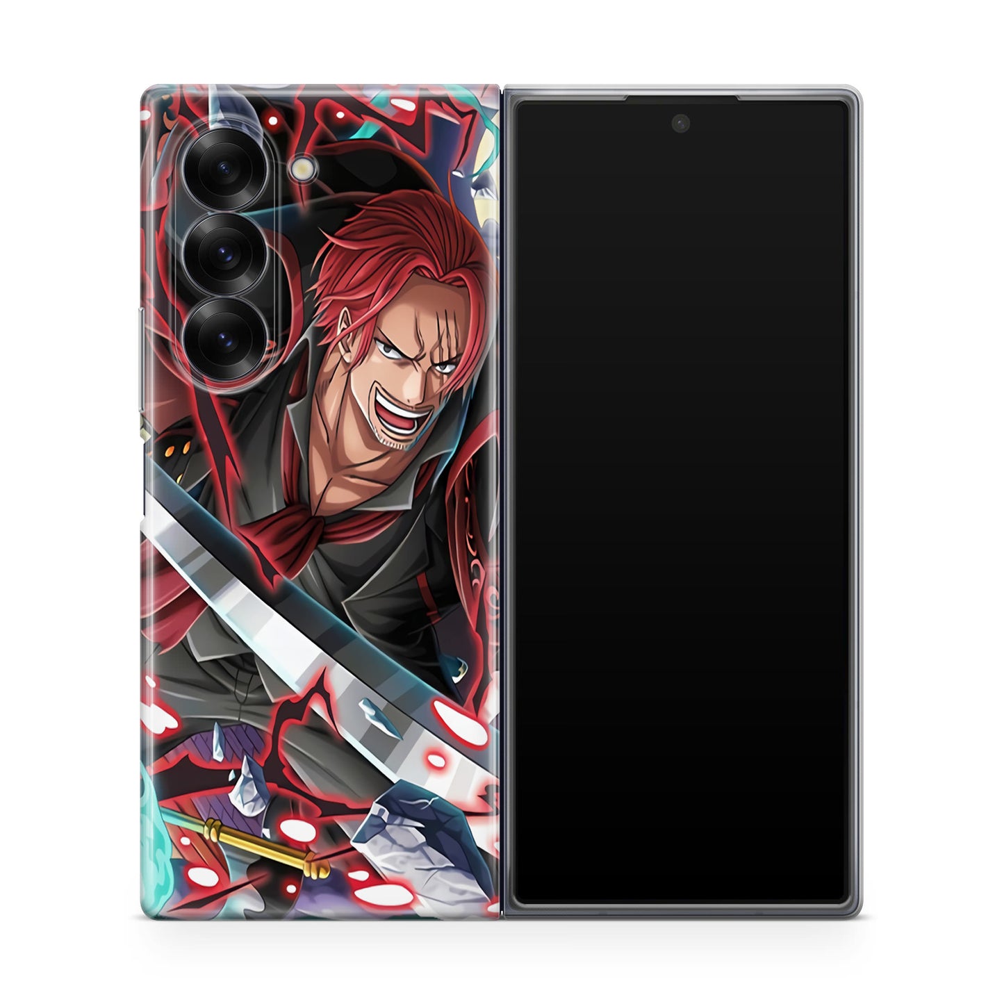 Red Hair Shanks Samsung Galaxy Z Fold 6 Case