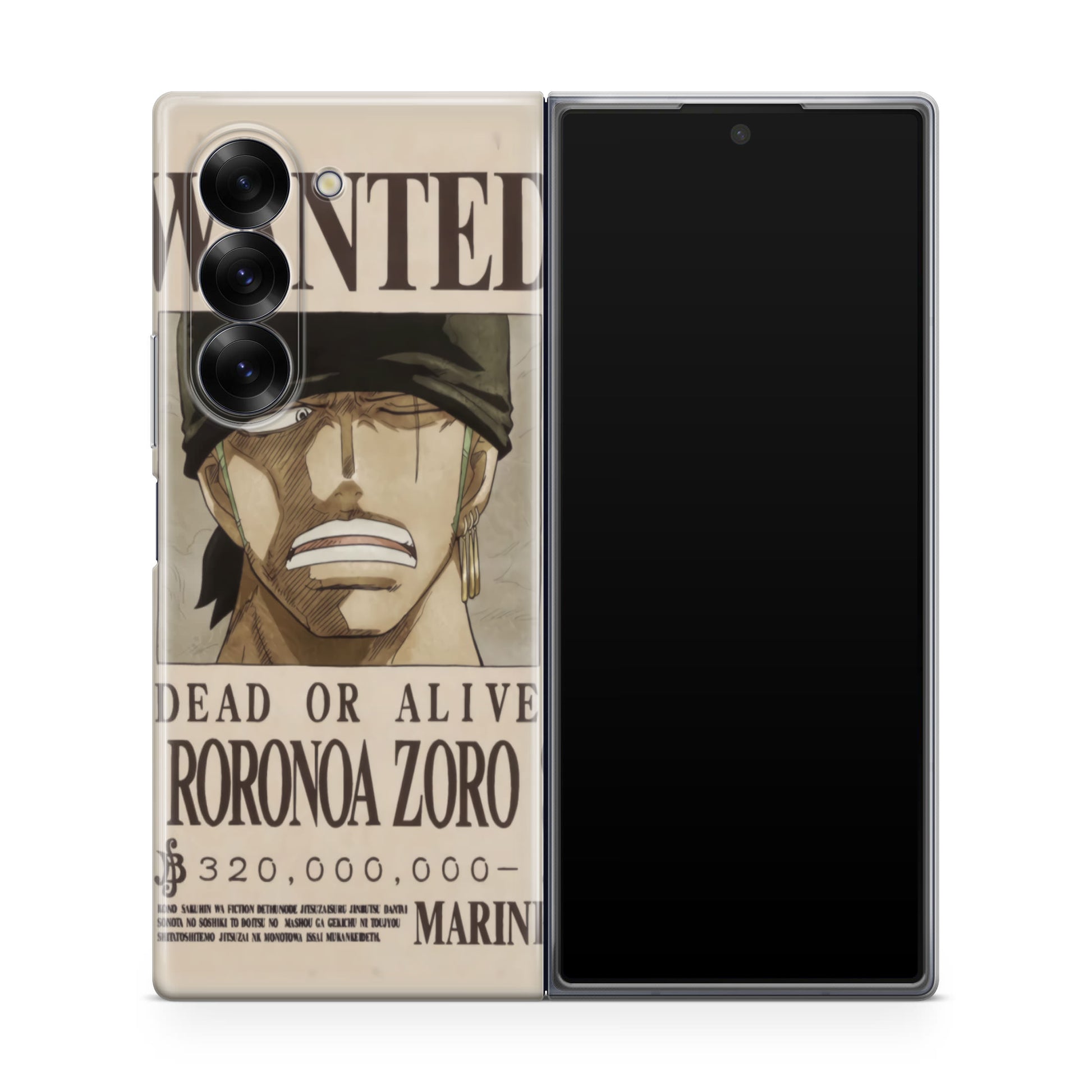 Roronoa Zoro Bounty Samsung Galaxy Z Fold 6 Case