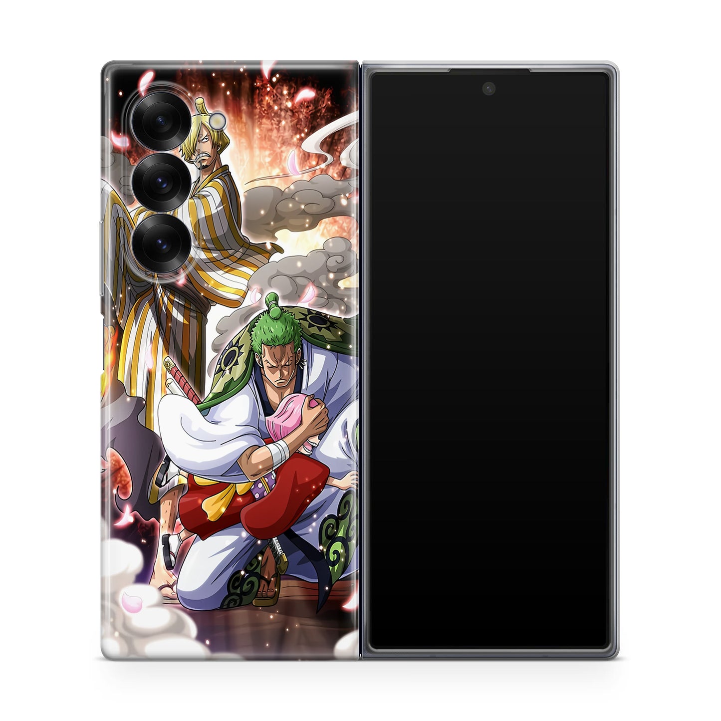 Sanji And Zoro Saving Otoko Samsung Galaxy Z Fold 6 Case