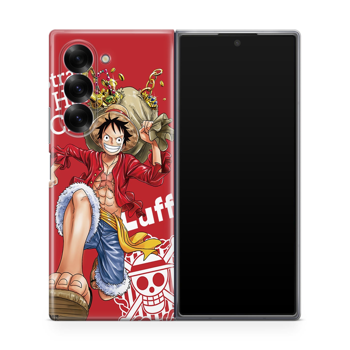 Straw Hat Monkey D Luffy Samsung Galaxy Z Fold 6 Case