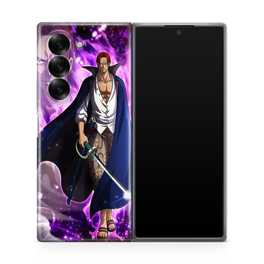 The Emperor Red Hair Shanks Samsung Galaxy Z Fold 6 Case