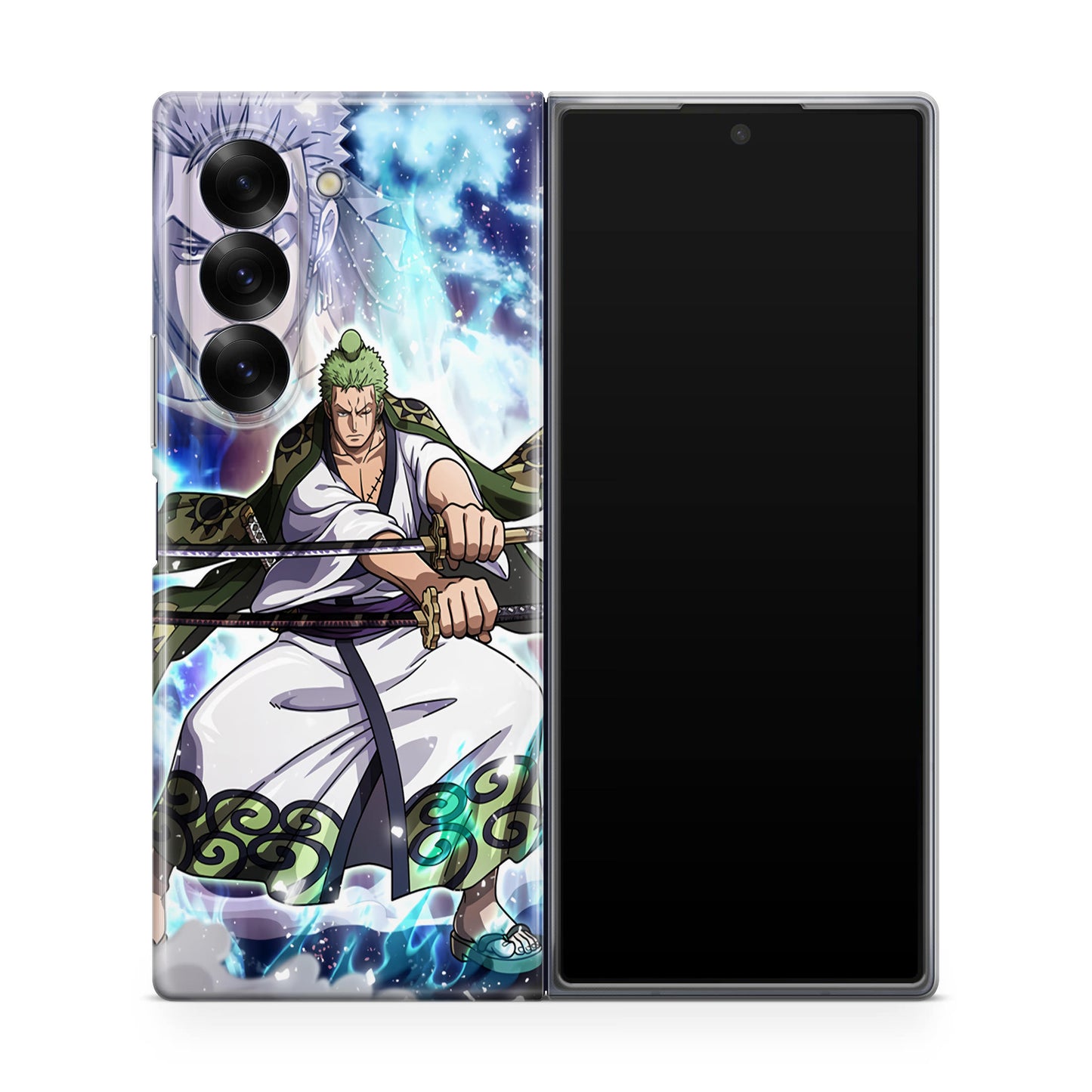 Zoro Two-Sword Style Arc Wano Samsung Galaxy Z Fold 6 Case