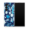 Abstract Art All Blue Samsung Galaxy Z Fold 6 Case