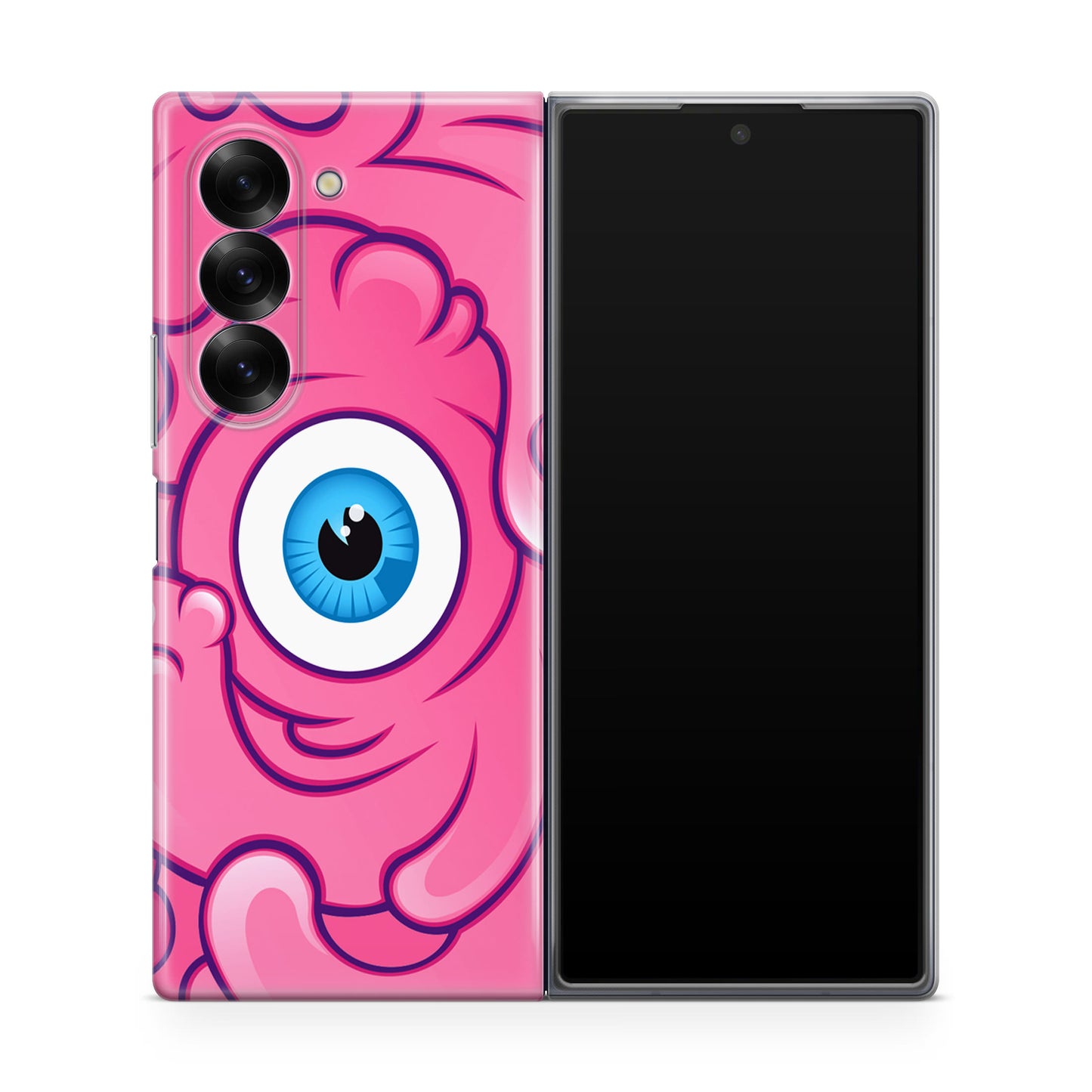 All Seeing Bubble Gum Eye Samsung Galaxy Z Fold 6 Case