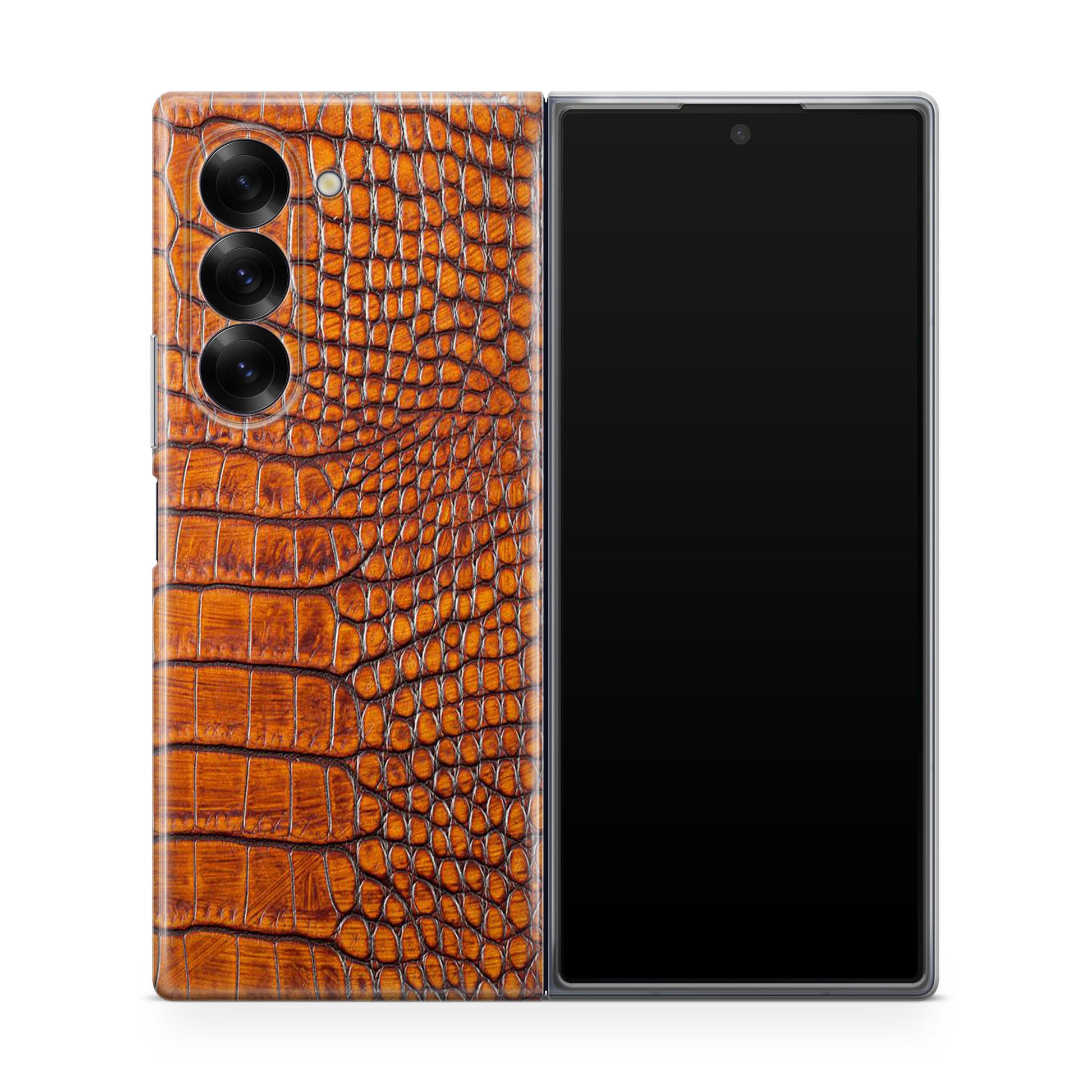 Alligator Skin Samsung Galaxy Z Fold 6 Case