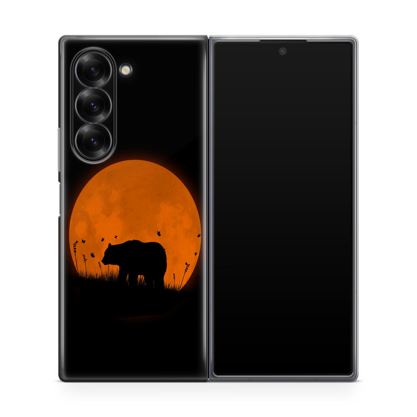 Bear Silhouette Samsung Galaxy Z Fold 6 Case