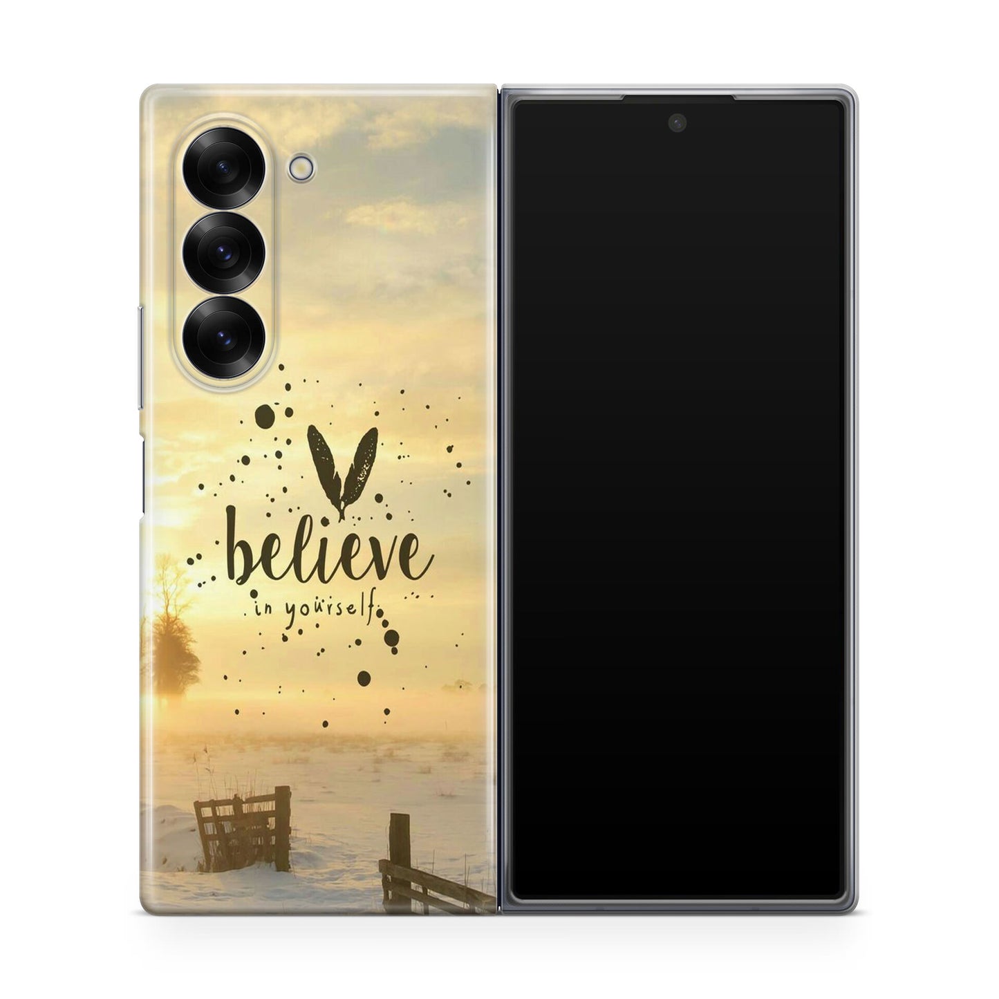 Believe in Yourself Samsung Galaxy Z Fold 6 Case