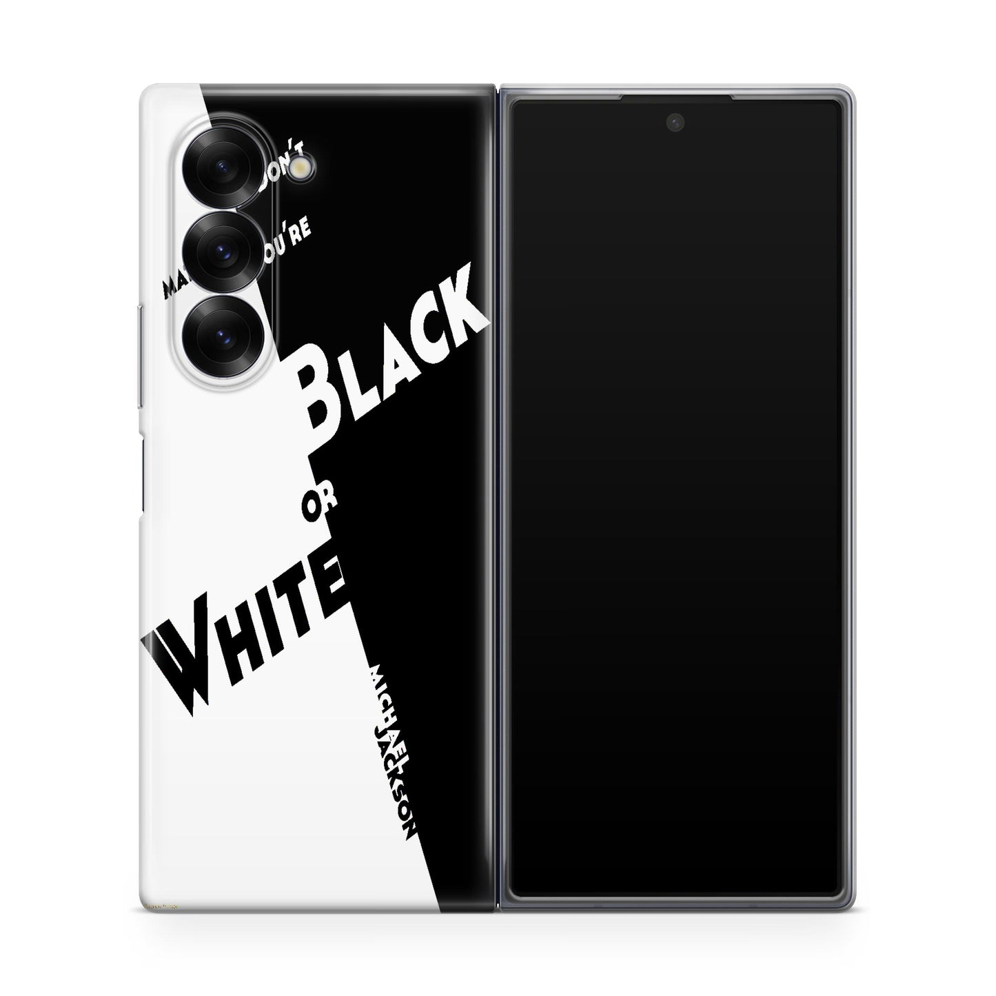 Black Or White Michael Jackson Samsung Galaxy Z Fold 6 Case