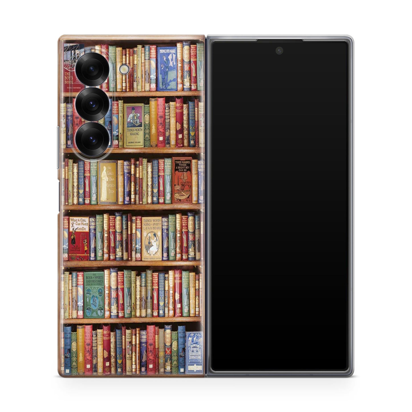 Bookshelf Library Samsung Galaxy Z Fold 6 Case