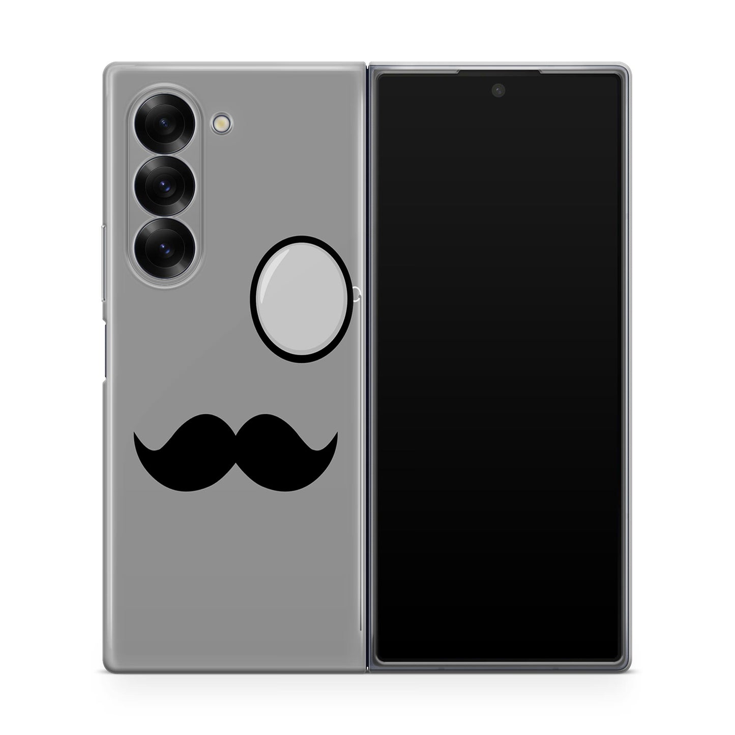 Classy Mustache Samsung Galaxy Z Fold 6 Case