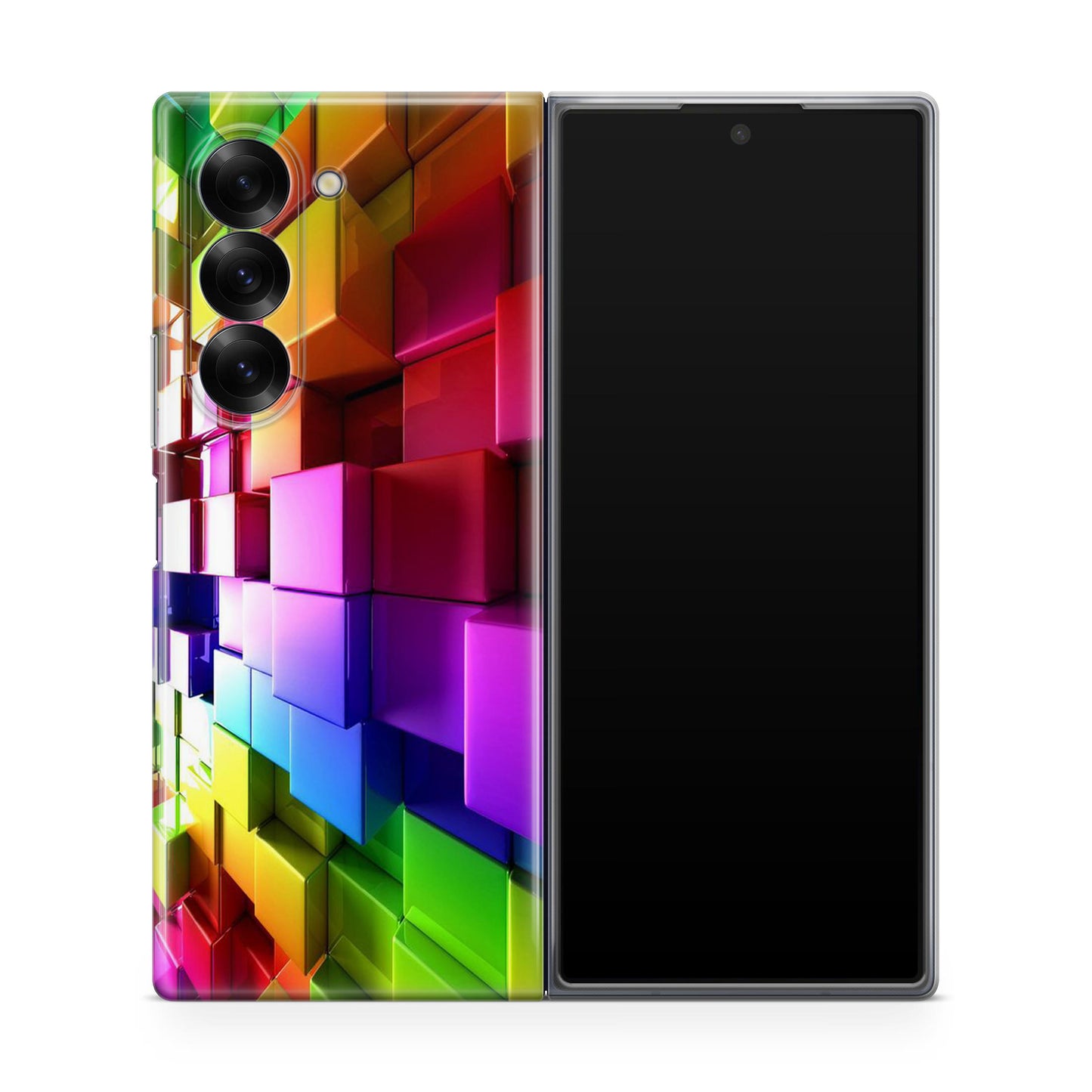 Colorful Cubes Samsung Galaxy Z Fold 6 Case