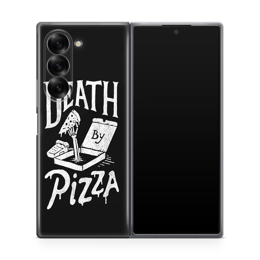 Death By Pizza Samsung Galaxy Z Fold 6 Case