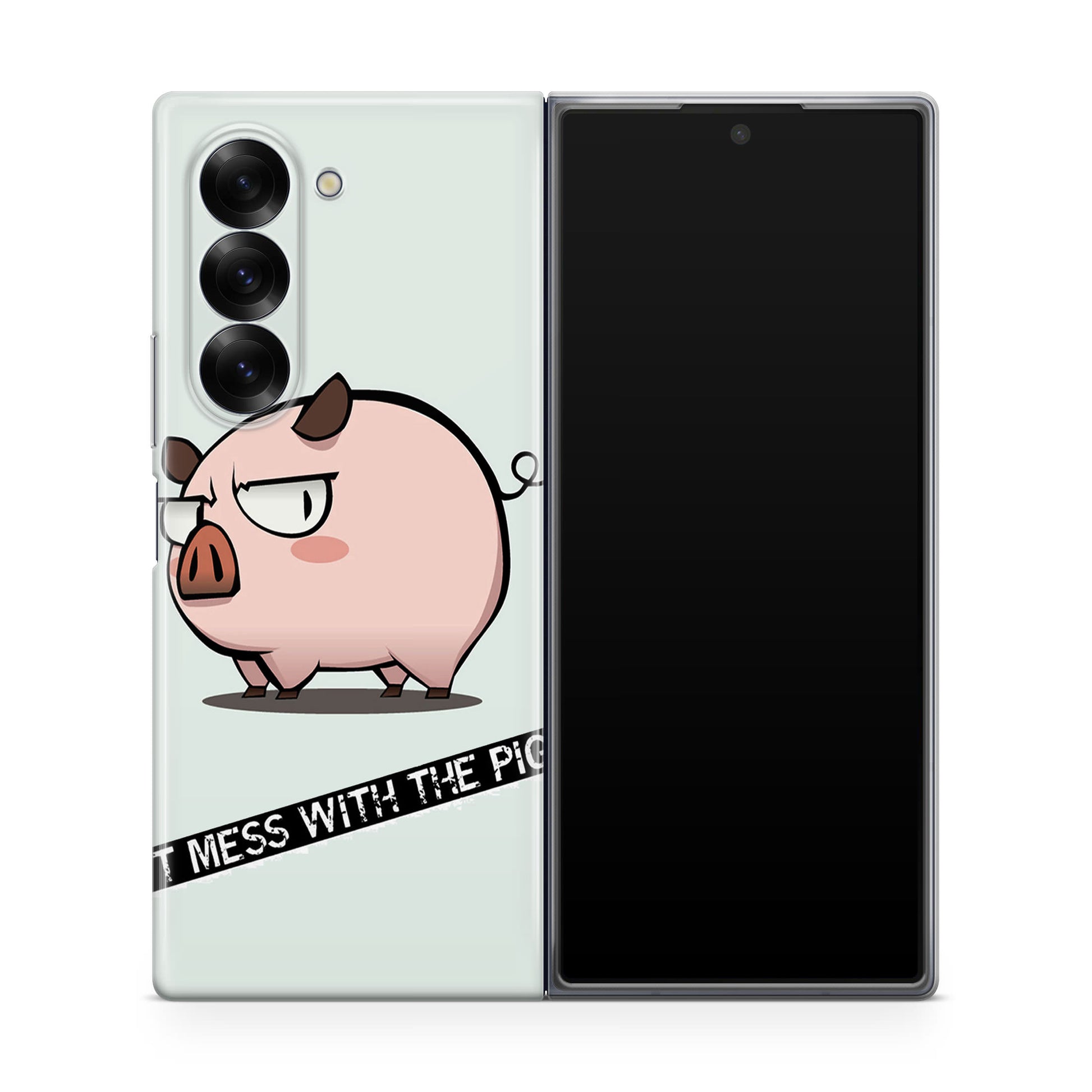 Dont Mess With The Pig Samsung Galaxy Z Fold 6 Case