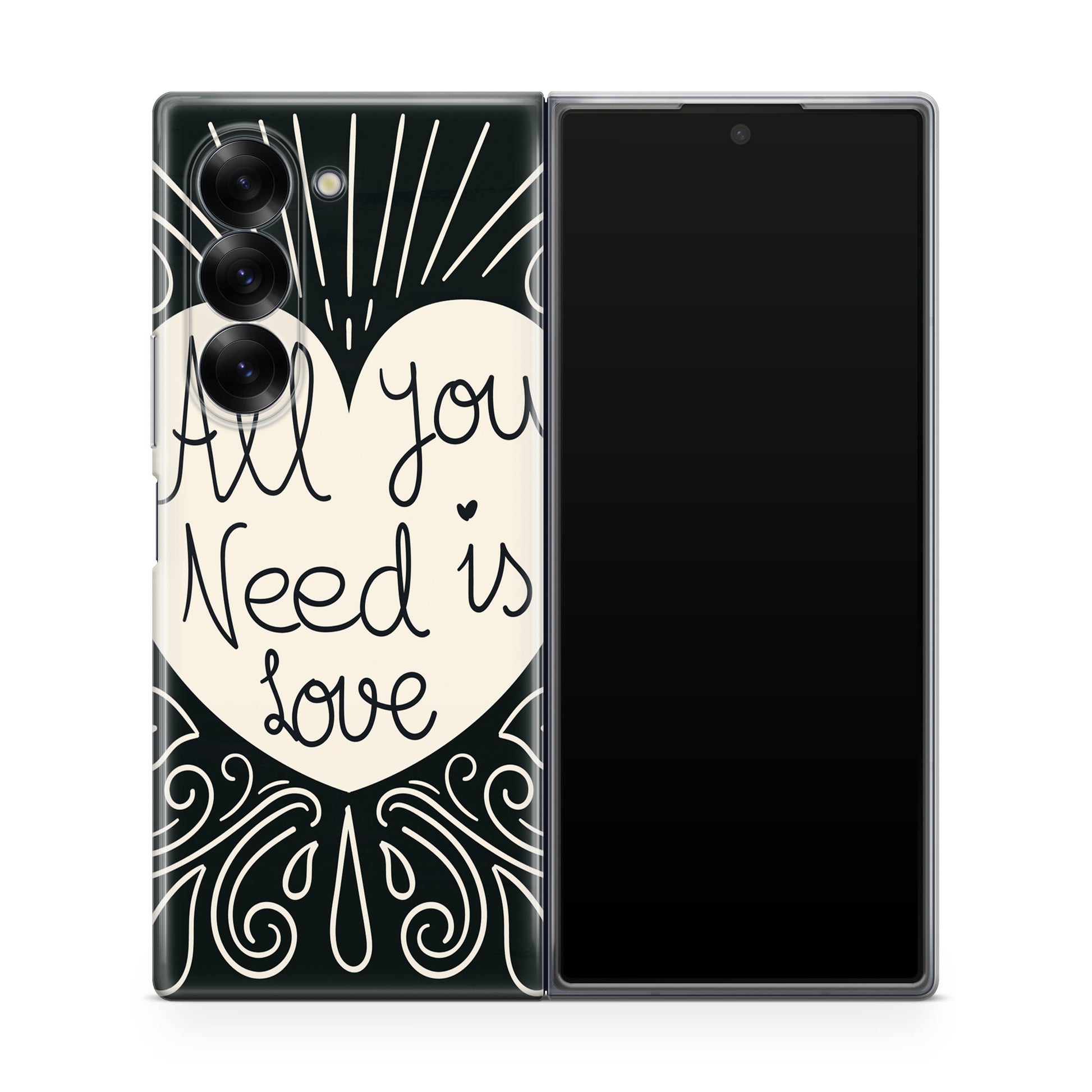 Drawn Love Samsung Galaxy Z Fold 6 Case