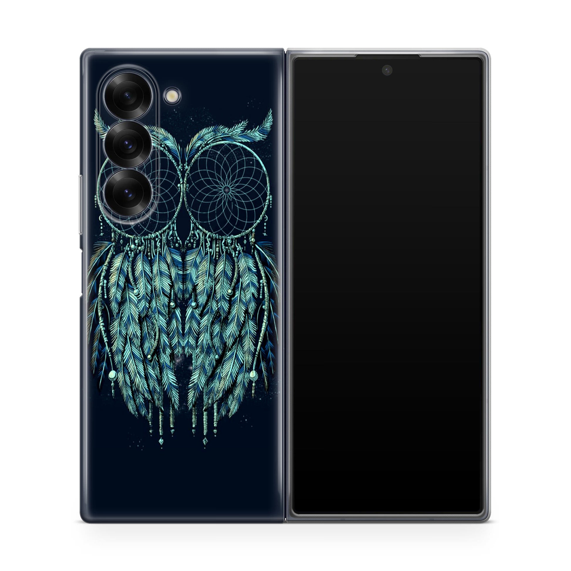 Dream Catcher Owl Samsung Galaxy Z Fold 6 Case