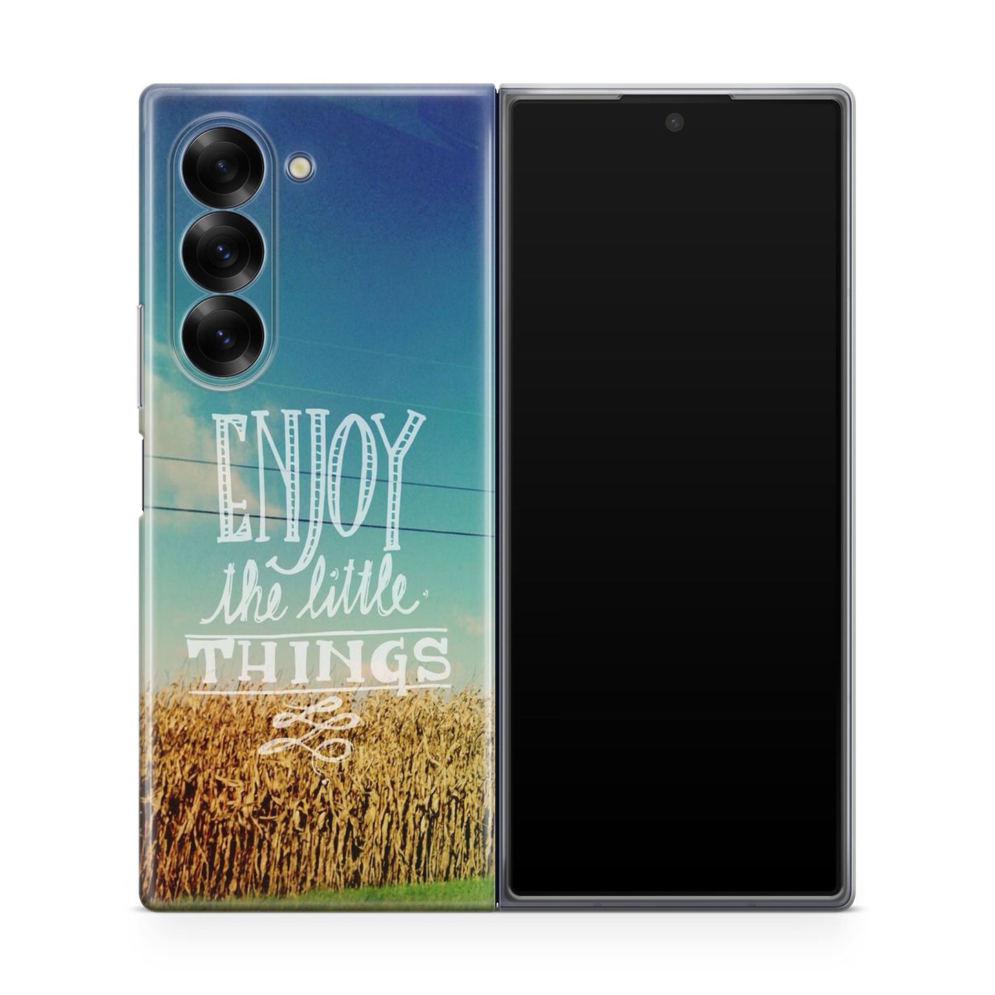 Enjoy The Little Things Samsung Galaxy Z Fold 6 Case