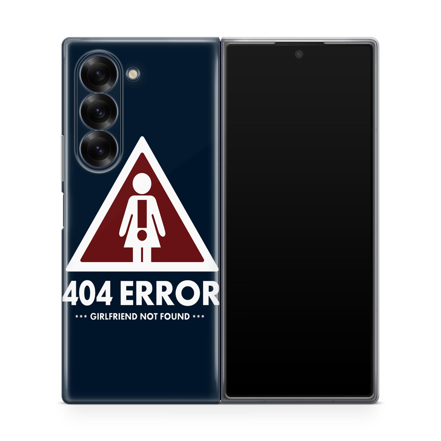 Girlfriend Not Found Error Samsung Galaxy Z Fold 6 Case