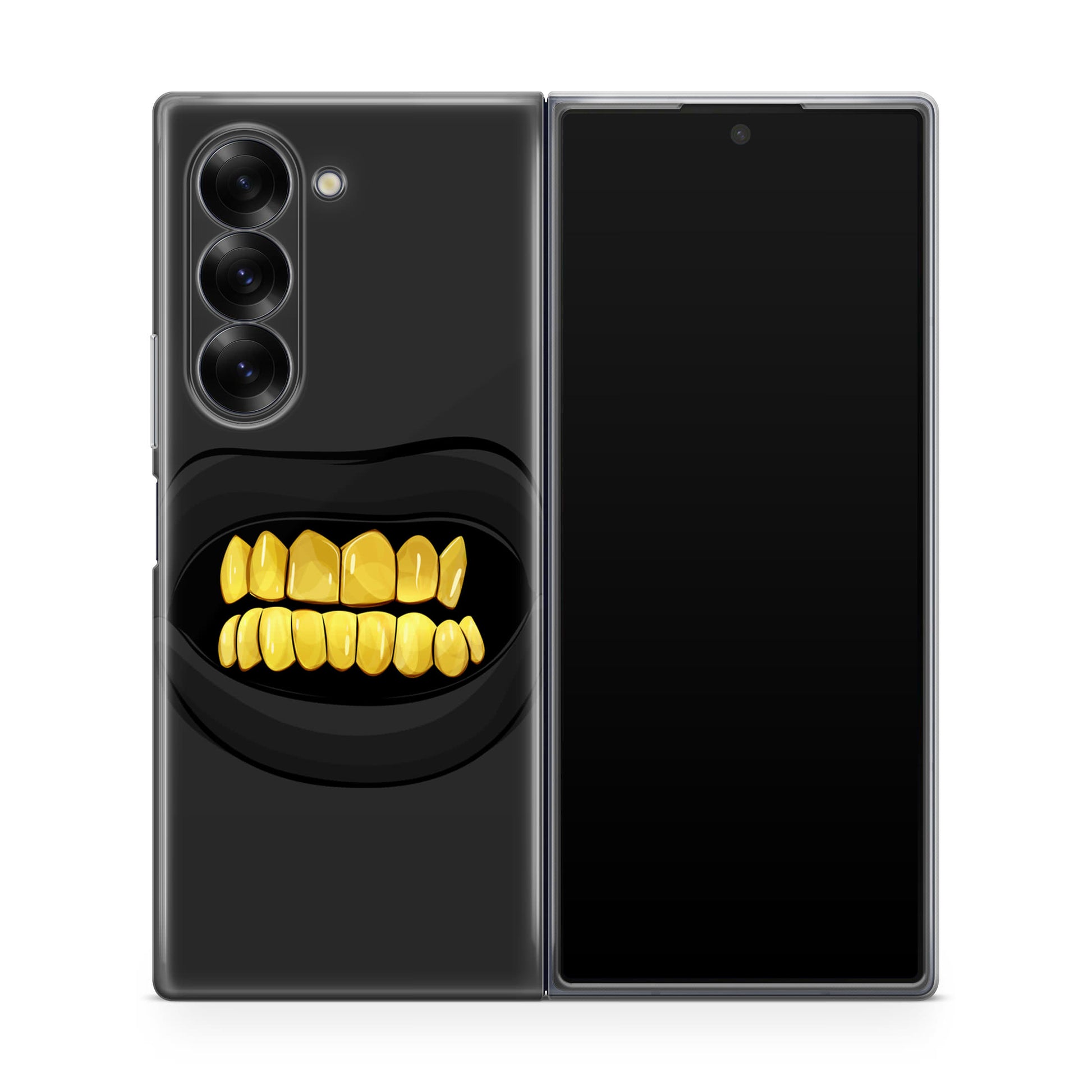 Gold Grillz Samsung Galaxy Z Fold 6 Case