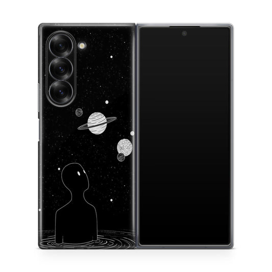 Hello Saturn Samsung Galaxy Z Fold 6 Case